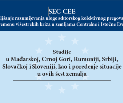 Novi izvještaj o sektorskom kolektivnom pregovaranju u Crnoj Gori u okviru projekta SEECEE