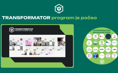 UPCG partner regionalnog programa Transformator 2026 – tri kompanije iz Crne Gore među učesnicima